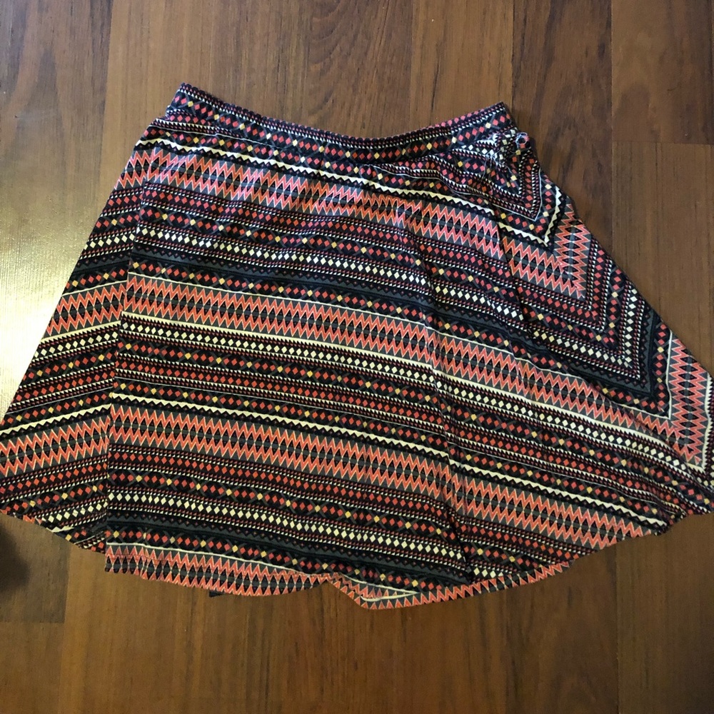 Tribal Print Skirt